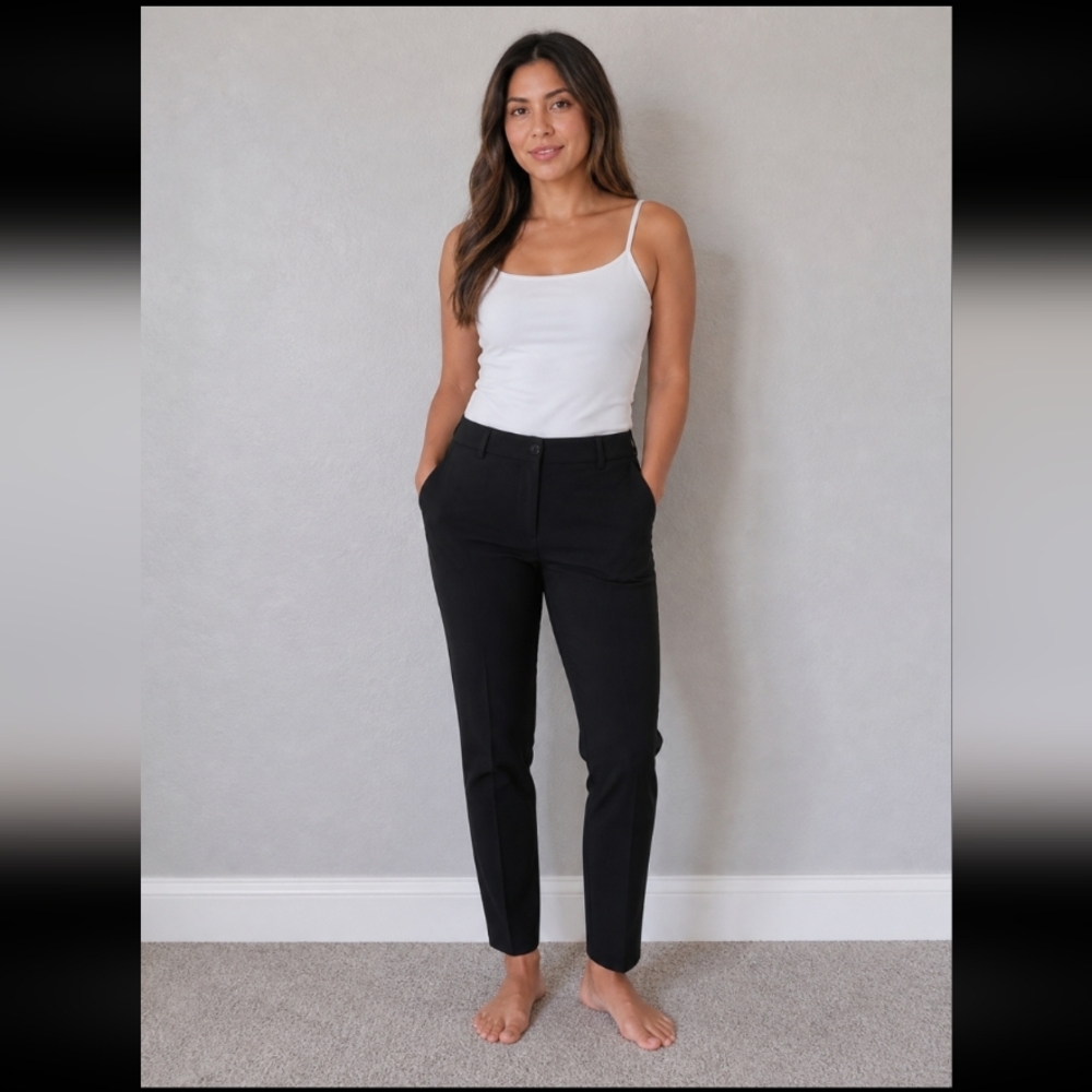 ACTIVE USA Black Slacks Small